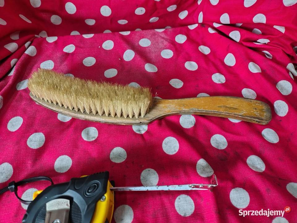 Z włosia końskiego Fińska Stara szczotka do Krotoszyn
