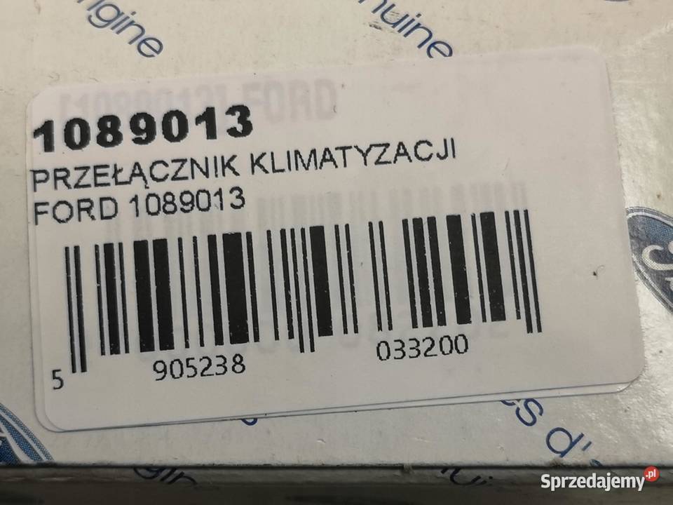 PANEL STEROWANIA NAGRZEWNICY FORD FOCUS I lubelskie