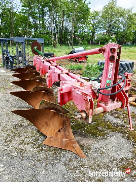 Pług zagonowy 5 skibowy Unia Grudziądz typ TUR nieuszkodzony Połaniec