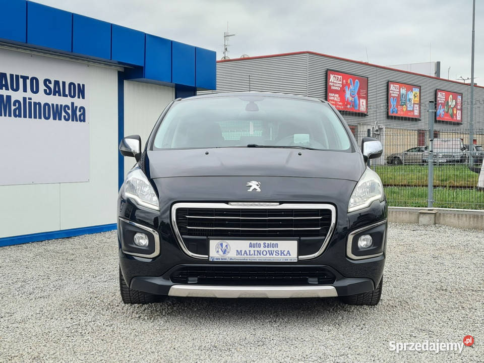 Peugeot 3008 SzklanyDach Navi PDC Kamera HeadUp ogranicznik prędkości