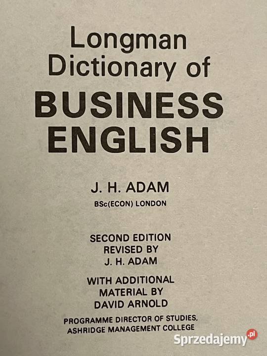 Angielski słownik Pułtusk sprzedam