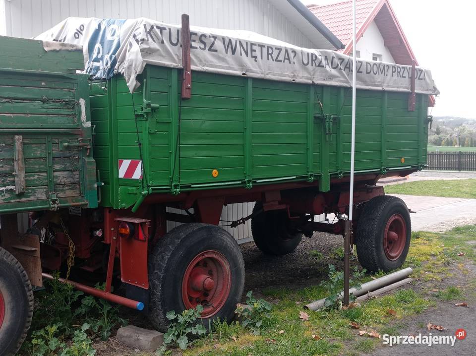 Przyczepa rolnicza wywrotka 12 ton ładowności Krasnystaw
