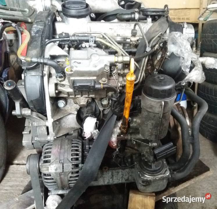 Silnik 19 TDI 110 AHF kpmpletny Szpitary