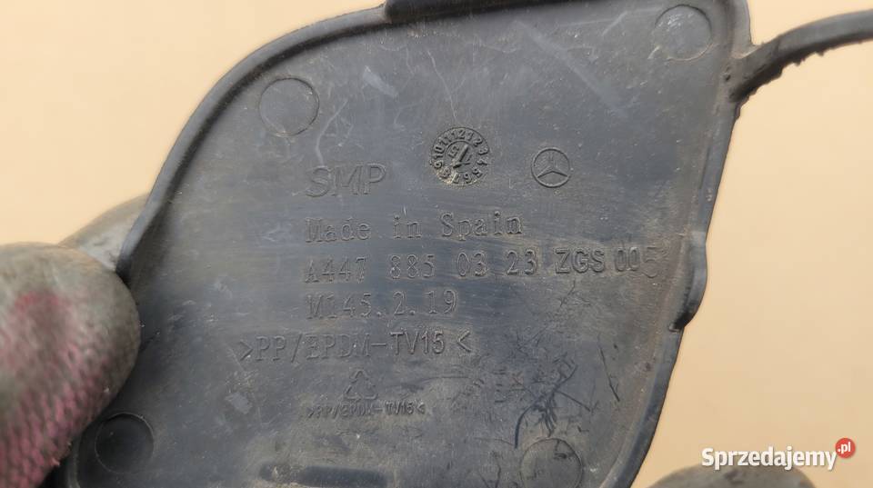 MERCEDES VITO W447 ZAŚLEPKA HAKA ZDERZAKA PRZÓD Pozostałe Ruda Śląska