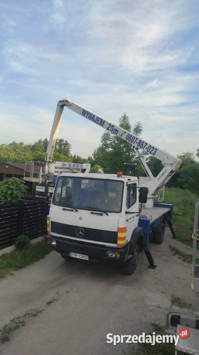 Podnośnik koszowy WUMAG WS 250 Mercedes 814d Ligota Piękna