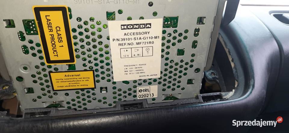 Radio Bose Honda Accord VI 6 sedan sprzedam