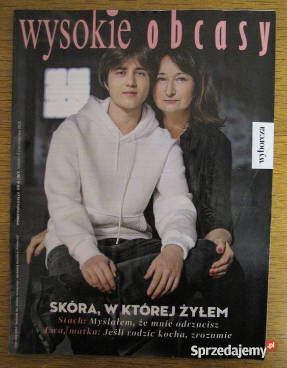 Wysokie Obcasy 41 1107 Ewa Dąbrowska i jej syn miękka Czasopisma Parczew sprzedam