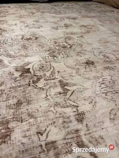 Dywan do salonu 240 x 300 nowy beżowy biały Głuchów Górny
