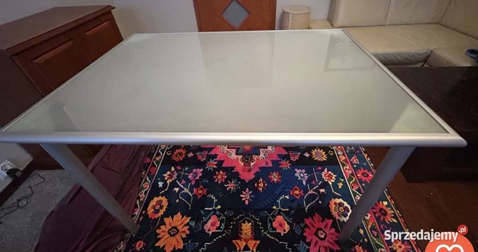 Stół szklany IKEA kuchenny 117cm Warszawa