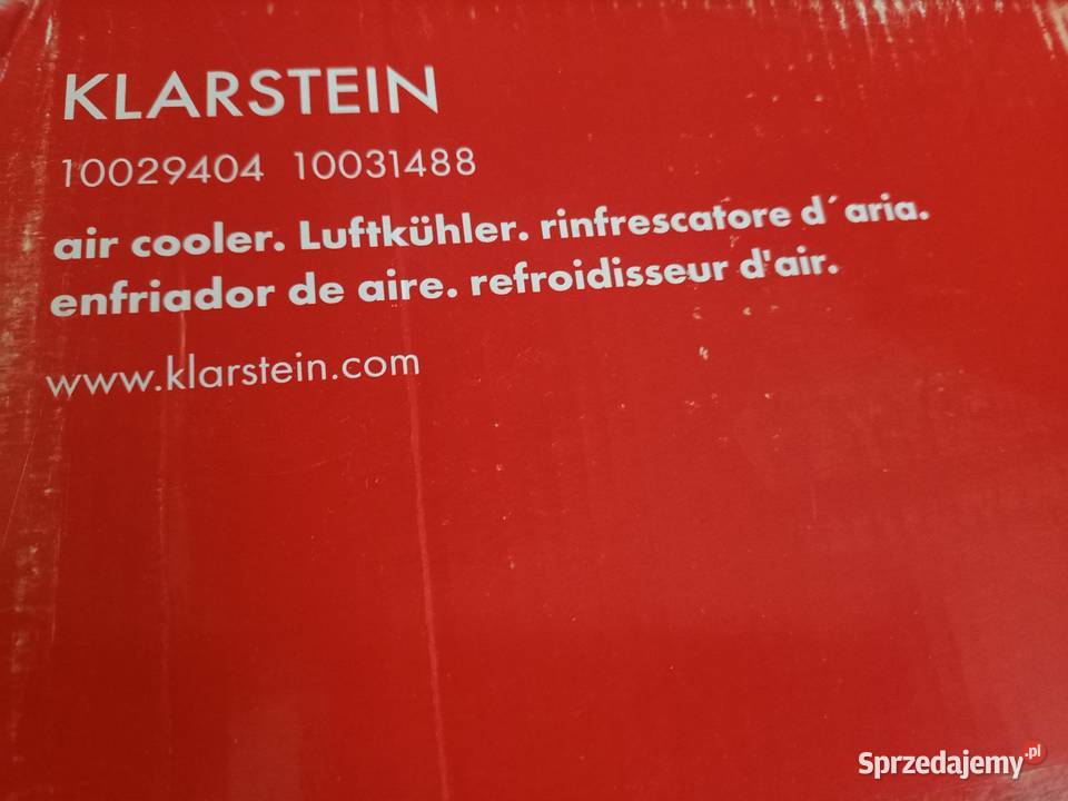 Schładzacz Powietrza Wentylator Kolumnowy śląskie Poręba