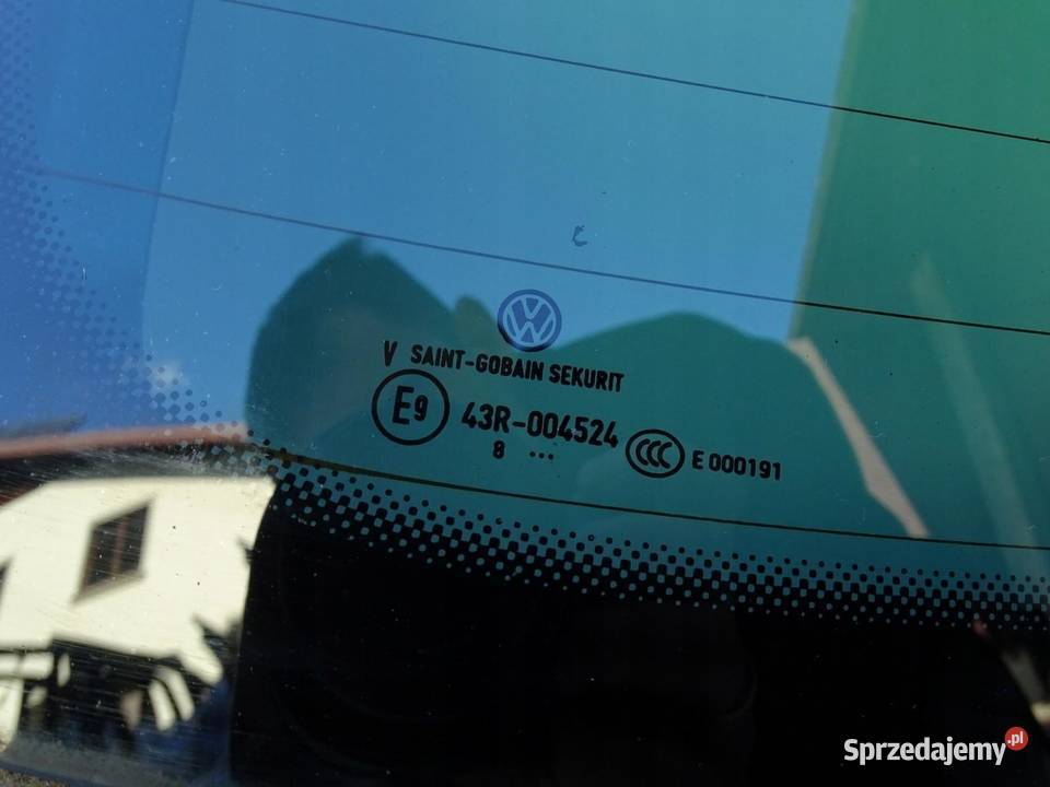 KLAPA TYŁ TYLNA BAGAŻNIKA Z SZYBĄ LR7K VW Klapy bagażnika Części samochodowe