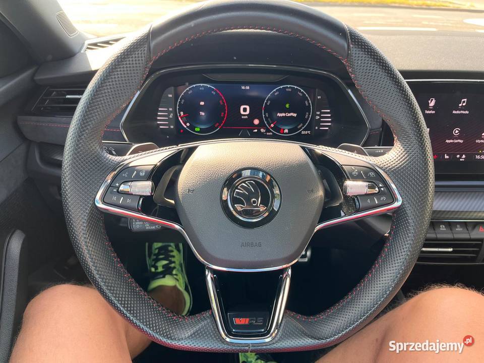 Skoda Octavia IV 2020 teraz 20 RS d 2021 Zadbany Octavia śląskie Częstochowa sprzedam