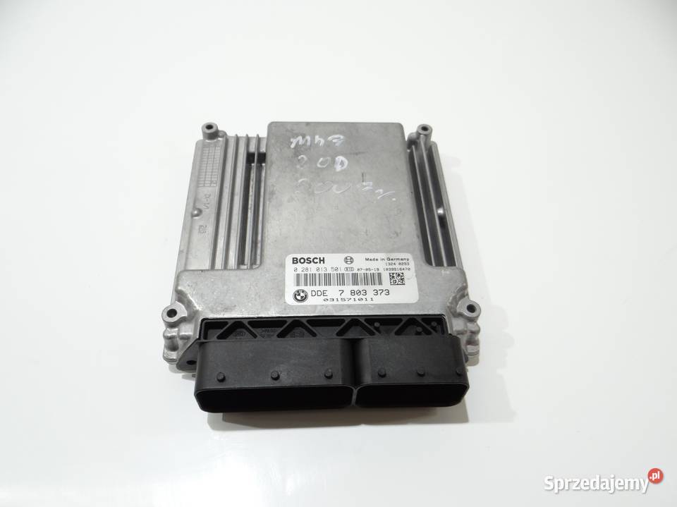 KOMPUTER STEROWNIK SILNIKA BMW E60 E61 M47 Czujniki i sterowniki