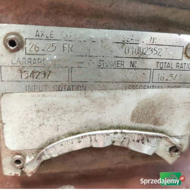 Obudowa mostu 066265 Carraro 2625 Case 595 SLE Pozostałe Wilkowo sprzedam