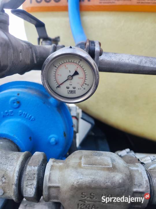 Zbiornik Beczkowóz 1000L z pompą hydrauliczną Piszczac