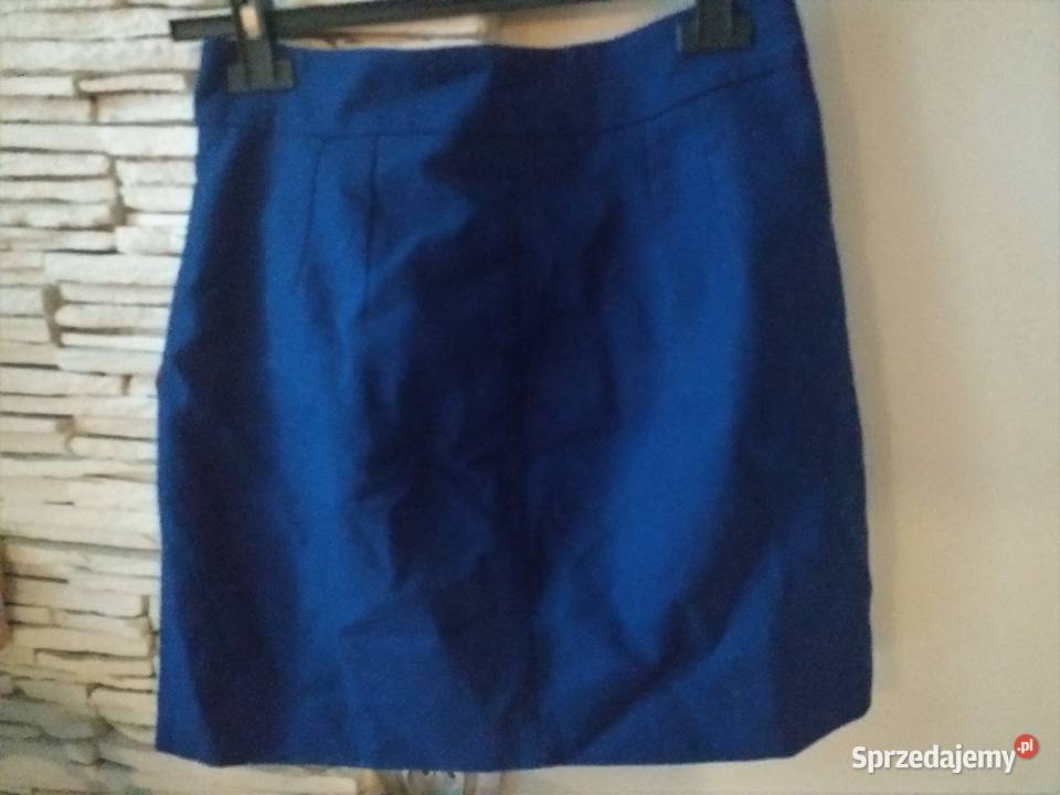 kobaltowa spódnica mini Zara S Częstochowa