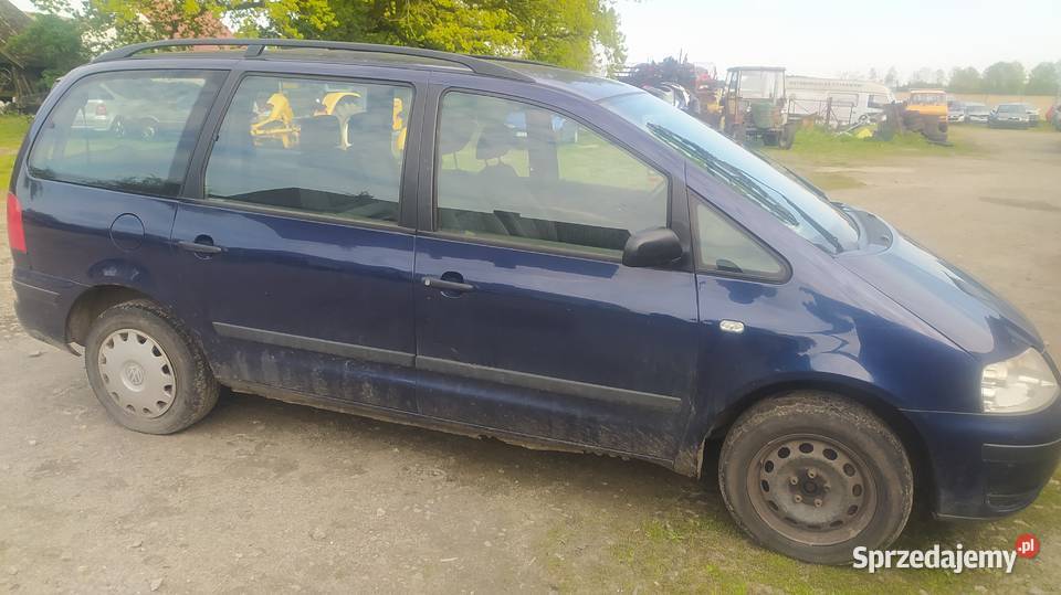 Volkswagen Sharan 20 2000r na części osobowe wielkopolskie Szklarka Myślniewska