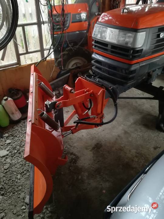 Traktorek Kubota gt19 razem z pługiem Napęd 4x4 Łosie
