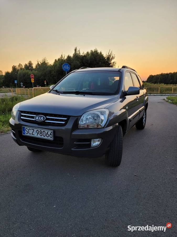 Kia Sportage 20 Benzyna LPG grafitowy Lubojenka