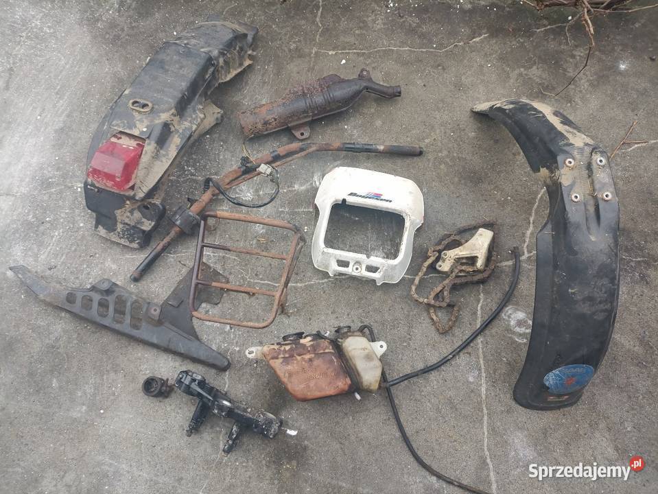 Yamaha Dt 125 LC rama papiery czesci Janów Lubelski sprzedam