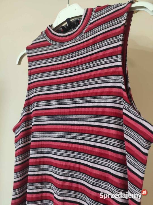 Sukienka w kolorowe paski New Look Hajnówka sprzedam