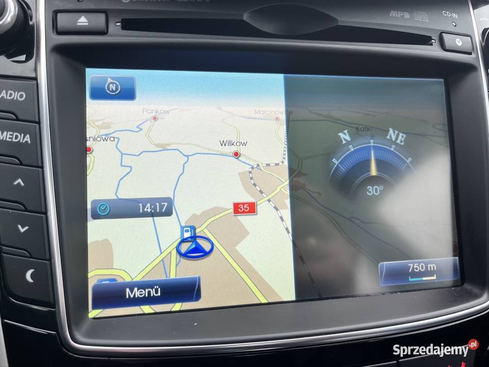 Hyundai i30 blue 16 CRDi YES Gold Świdnica