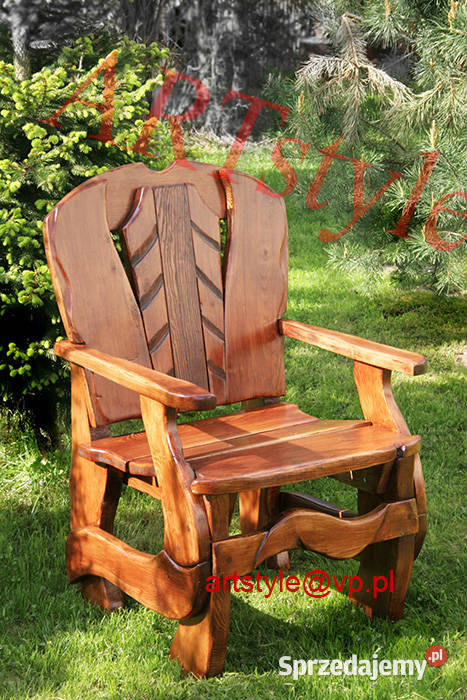 ORYGINALNE drewniane meble ARTstyle Ogrodowe