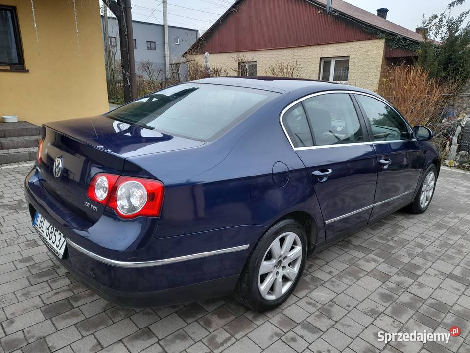 VW Passat b6 20 tdi 140 koni6 skrzynia191 191km Siedliszcze-Osada