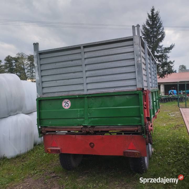 Sprzedam rozrzutnik obornika tandem 6 t warfama mazowieckie Budziska