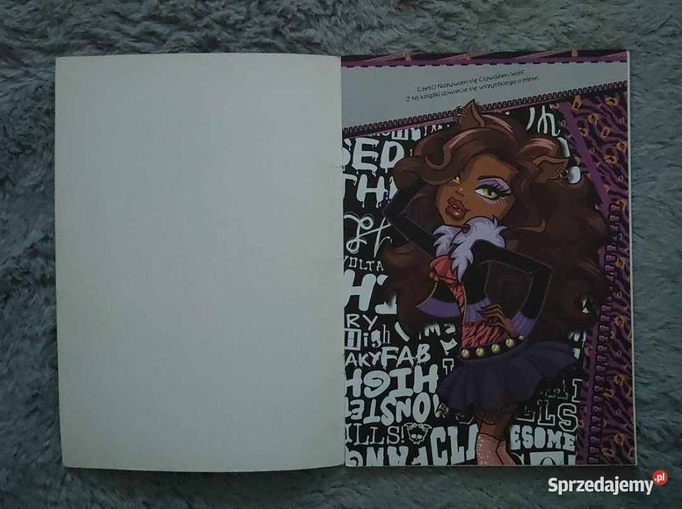 Monstert High wszystko o Clawdeen 32013 Warszawa