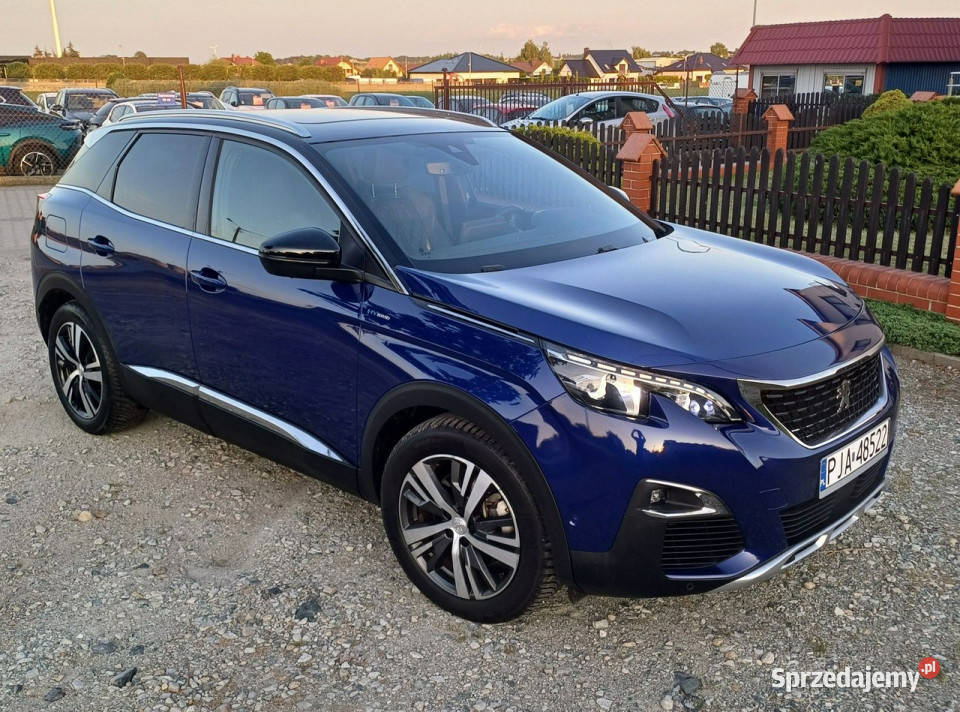 Peugeot 3008 16 Plugin Hybrid wersja GTLine elektrycznie ustawiane fotele Suchorzew