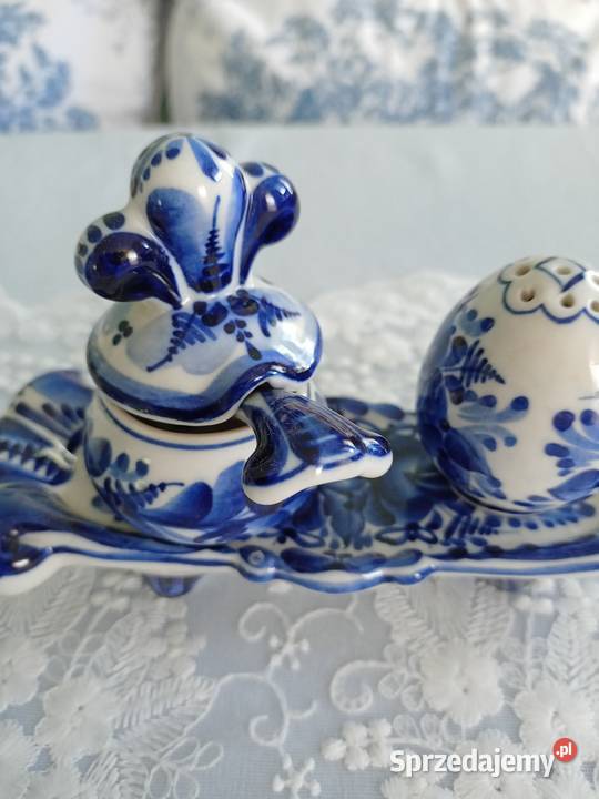 Zestaw porcelana GZHEL Poznań
