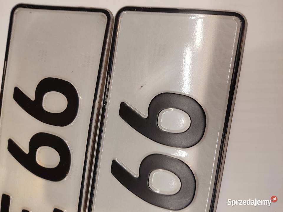 Tablica rejestracyjna Niemcy 2 sztuki ASE66 opolskie Głuchołazy sprzedam