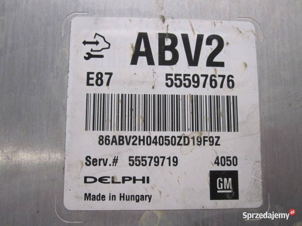 OPEL ASTRA J IV 17 CDTI sterownik silnika świętokrzyskie Kielce sprzedam