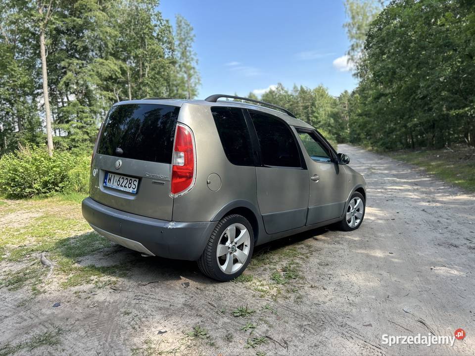 Skoda Roomster Scout 19 TDi aluminiowe felgi Grodzisk Mazowiecki sprzedam