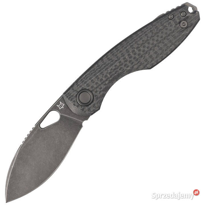 Nóż składany FOX Chilin Black Carbon Fiber Black Warszawa