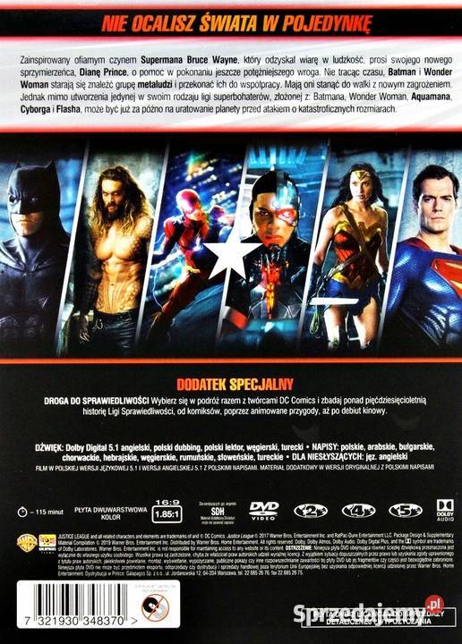 LIGA SPRAWIEDLIWOŚCI BEN AFFLECK Kalisz