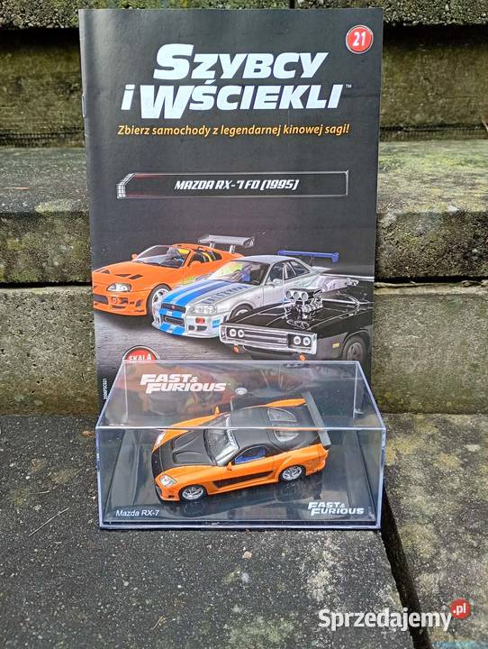 MAZDA RX7 Fast furious 143 model Deagostini