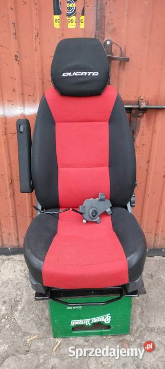 Fotel Ducato Podgrzewany Zagłówek Tapicerowany dostawcze Siedlce