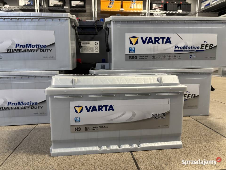Akumulator 100ah 830a Varta Silver H3 Zduńska Wola