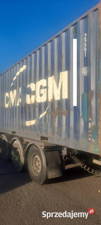 Kontener 6 metrowy magazynowy używany Gdańsk