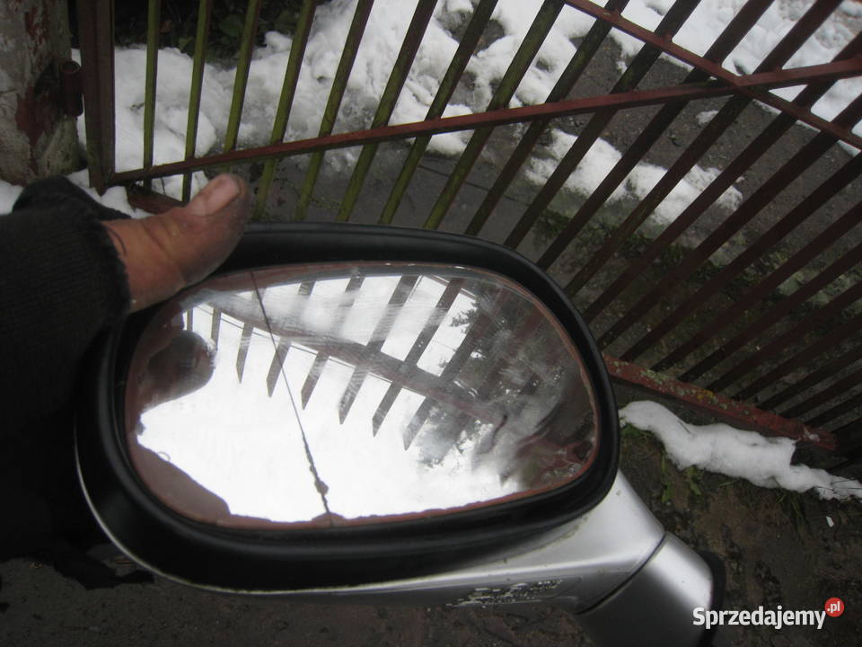 Lusterko zewnętrzne lewe srebrne Mitsubishi Kraków