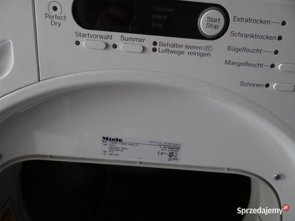 Suszarka Miele T7947 kondensacyjna z pompą