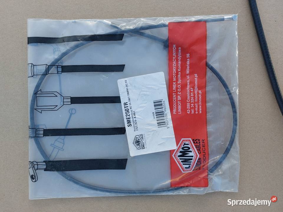 Zestaw linek MZ ES 250 JASKÓŁKA Linki i cięgna wielkopolskie Leszno