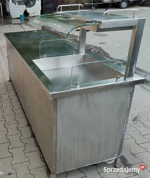 Stół roboczy z półkami i nadstawką wydawczą Warszawa