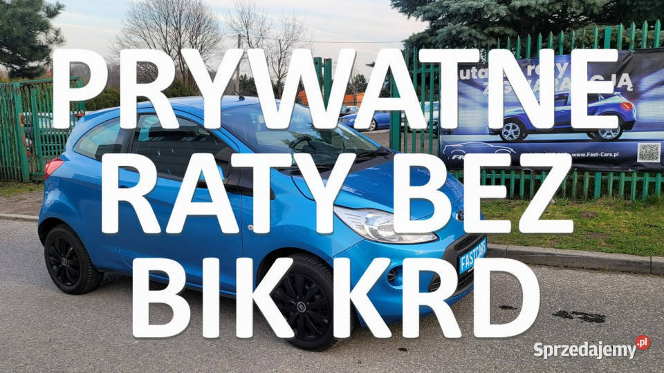 Ford KA Ford Ka na raty wynajem Leasing bez BIK niebieski małopolskie Kraków sprzedam
