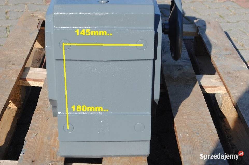 Motoreduktor kątowy 3kw z regulacją 9146obr z Biznes i Przemysł Kargowa