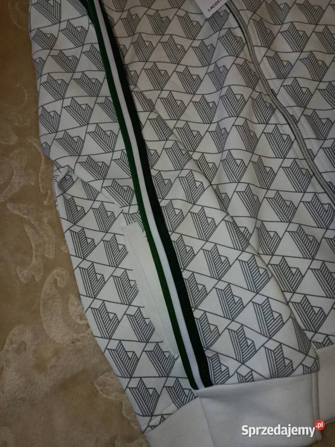 Bluza rozpinana męska Lacoste Monogram ciepła Białystok