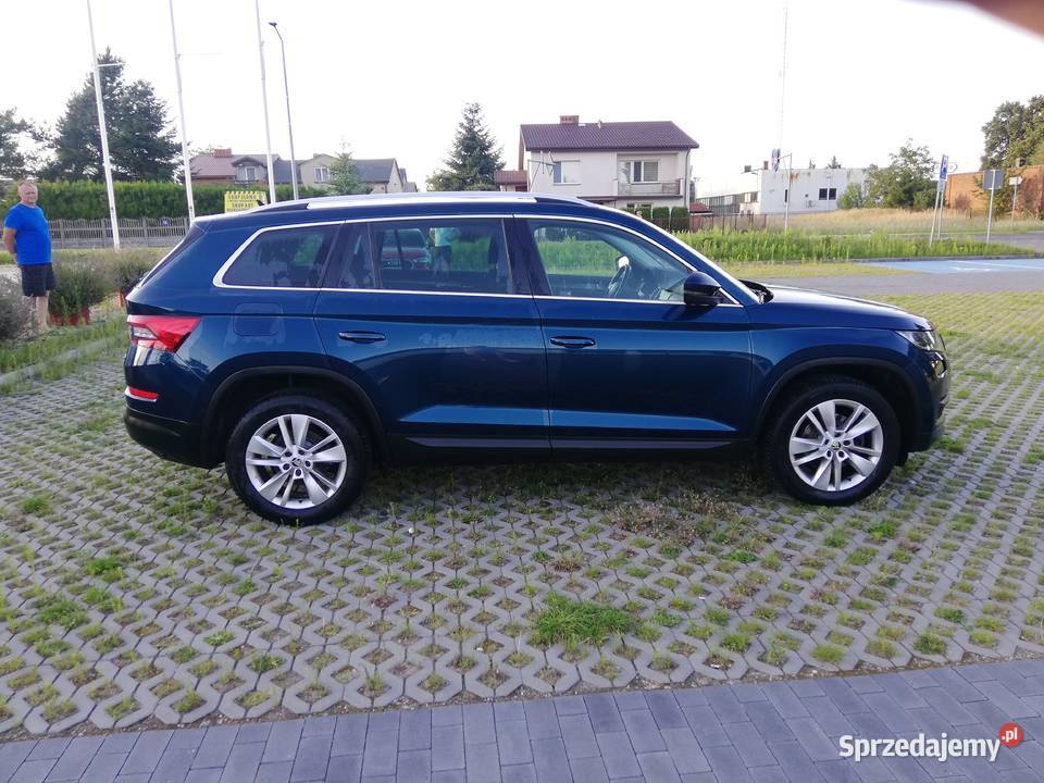 Skoda Kodiaq 4x4 HAK LED Kamera cofania 150 4/5 wielkopolskie Sompolno sprzedam