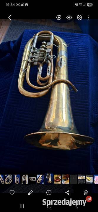 Baryton tenorowy B 4zaworowy Czechosłowacja